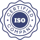 A Logo of ISO Certified Company