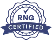 A Logo of RNG Certified